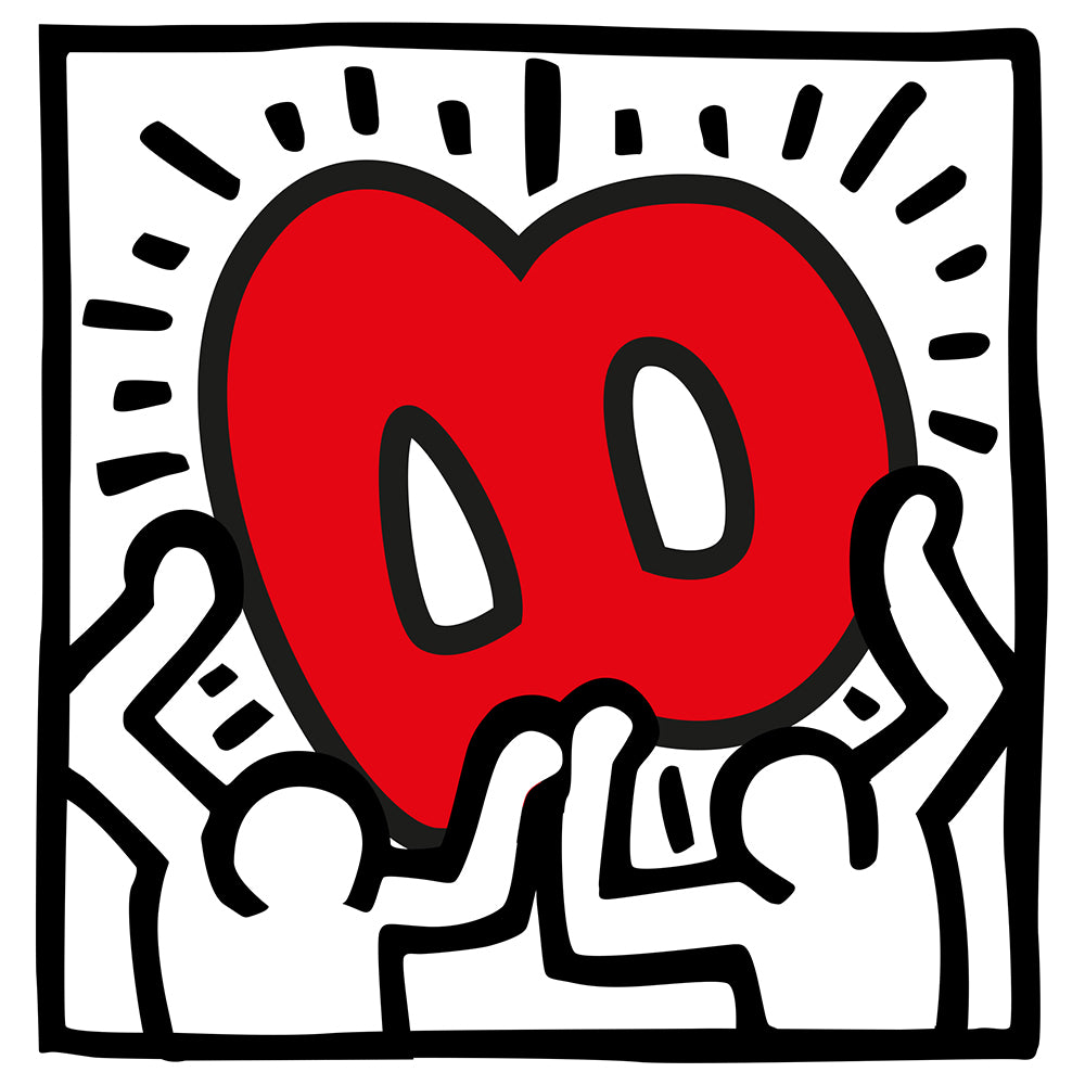 Le Groin, héros de Pork Fiction", sur une parodie de Keith Harring